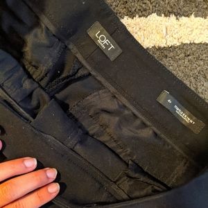 Loft skinny crop pants